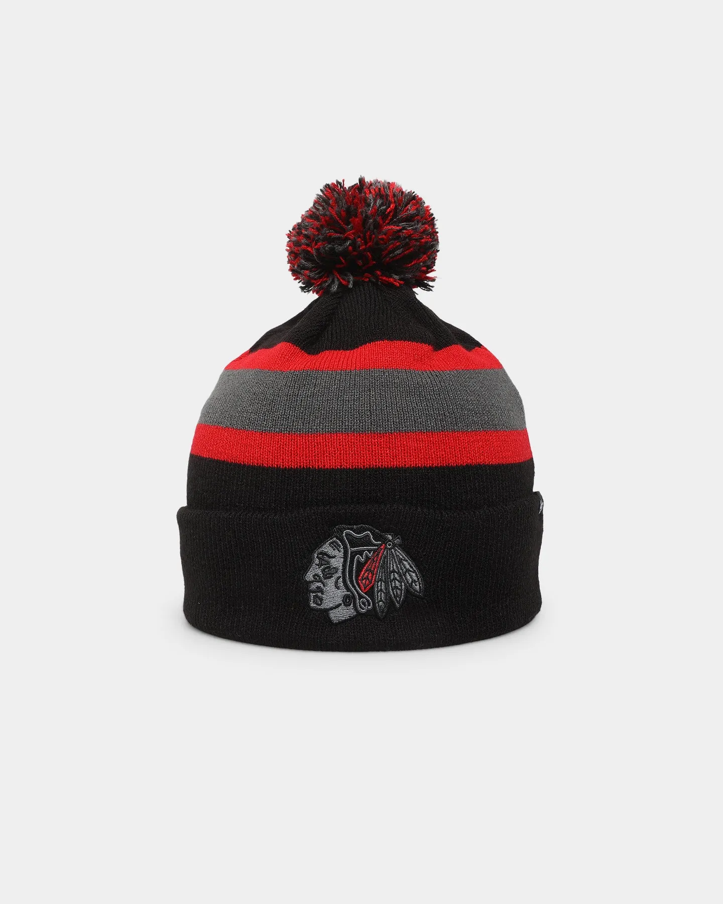 47 Brand Chicago Blackhawks Breakaway Cuff Knit Beanie Black