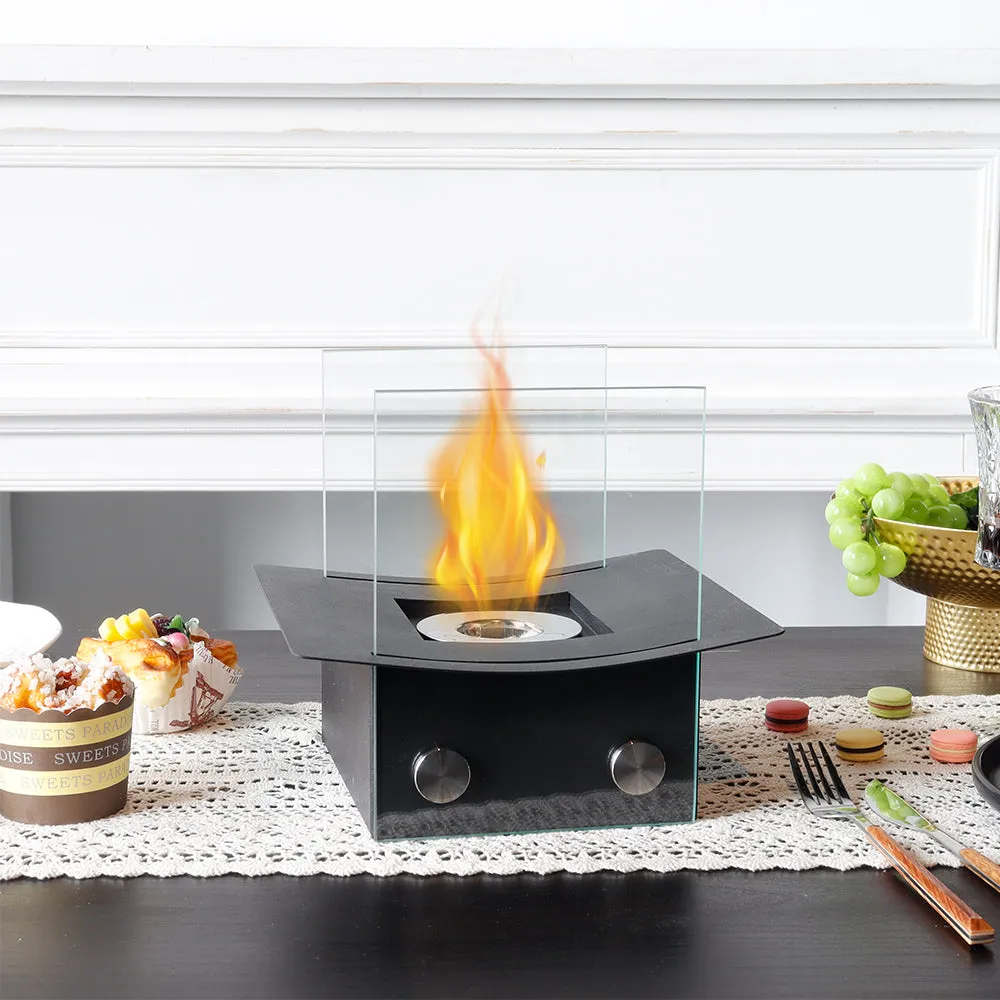 8" H Portable Tabletop Fireplace