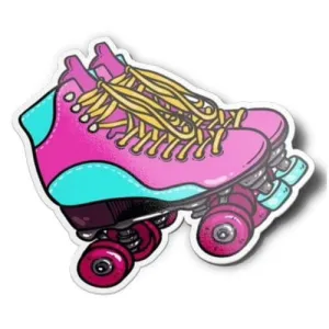 90s: Roller Skates - Sticker