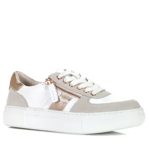 Alfie & Evie Miller White/Rose Gold