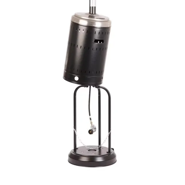 Amazon Basics 46,000 BTU Commercial Outdoor Propane Patio Heater with Wheels