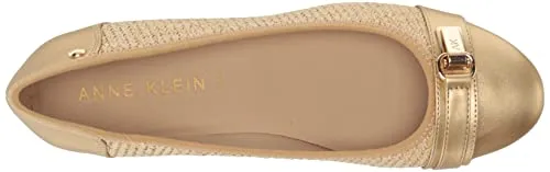 Anne Klein Women’s Able Comfortable Ballet Flat, Navy, 11 US