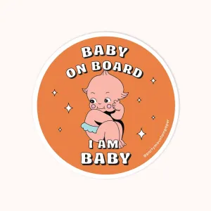 Baby On Board Bumper Sticker