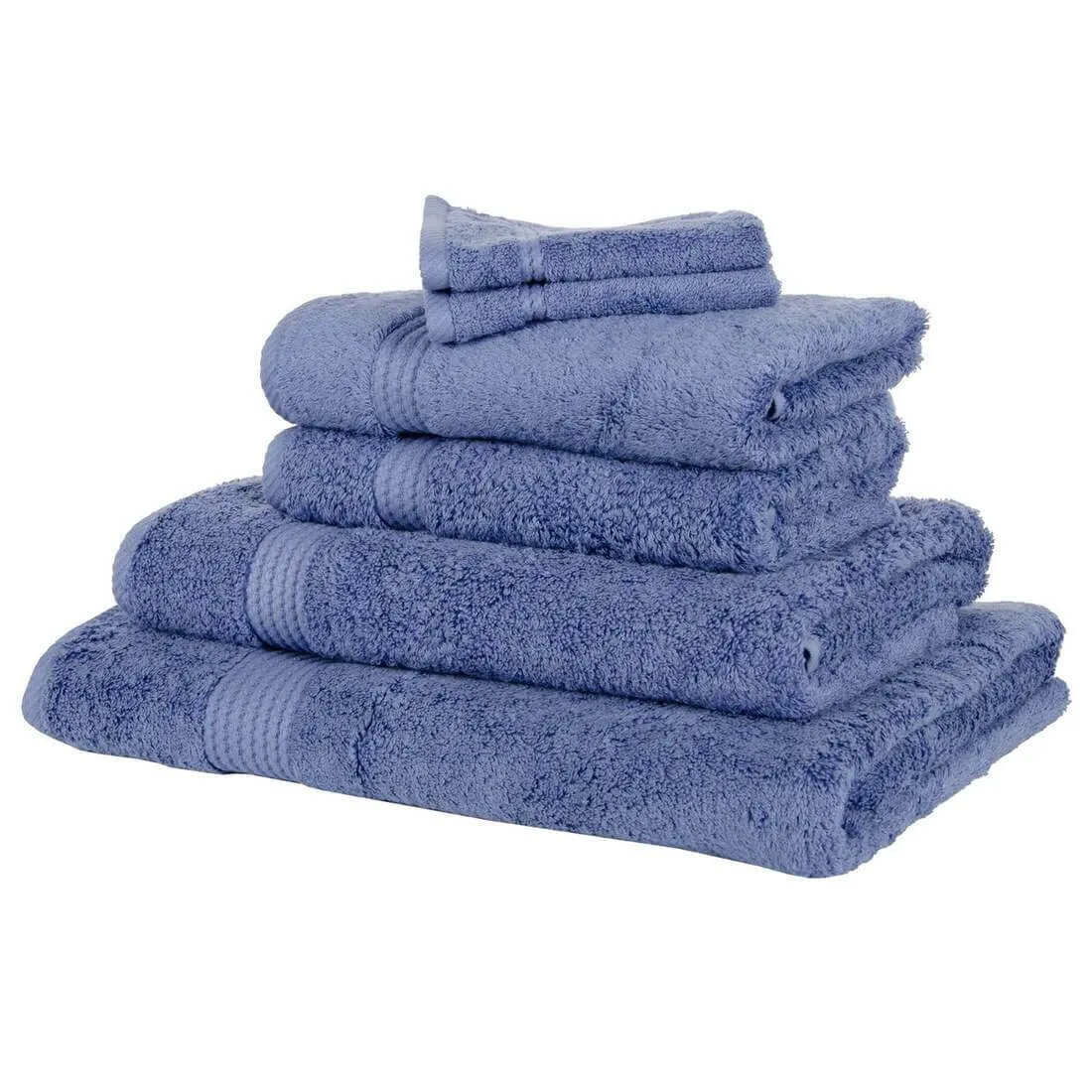 Bamboo Bliss Luxury 600gsm Bathroom Linen Range - Delph Blue