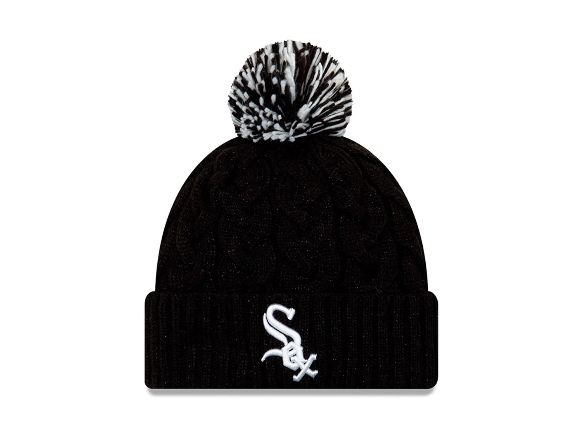 Beanie New Era Chicago White Sox Mujer Negro