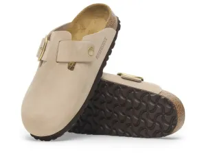 Birkenstock: Boston Big Buckle in Sandcastle