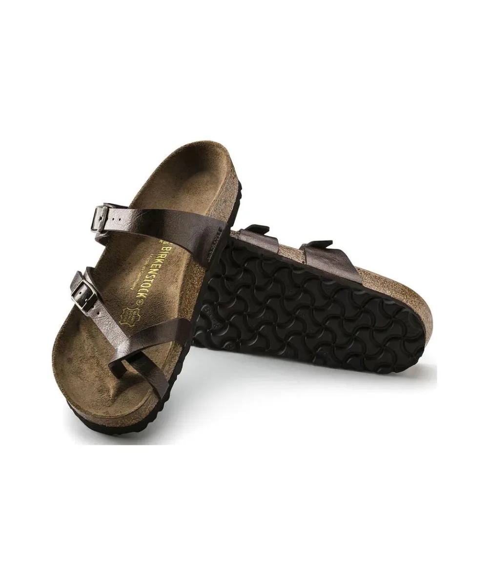 BIRKENSTOCK MAYARI WIDE FIT IN TOFFEE