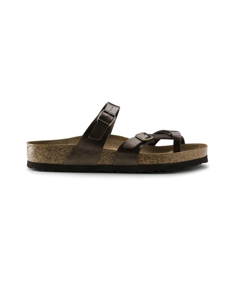 BIRKENSTOCK MAYARI WIDE FIT IN TOFFEE