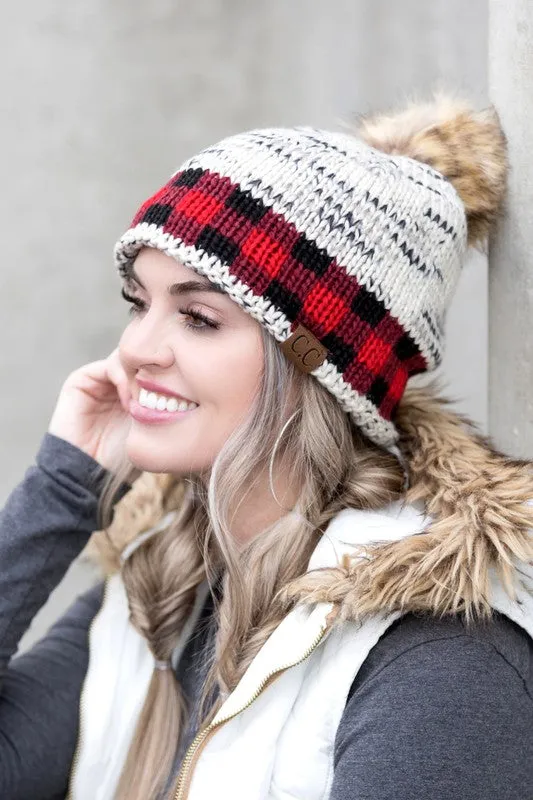 Buffalo Pom Beanie