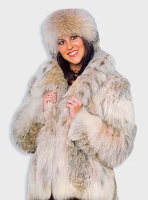 Canadian Lynx Fur Headband