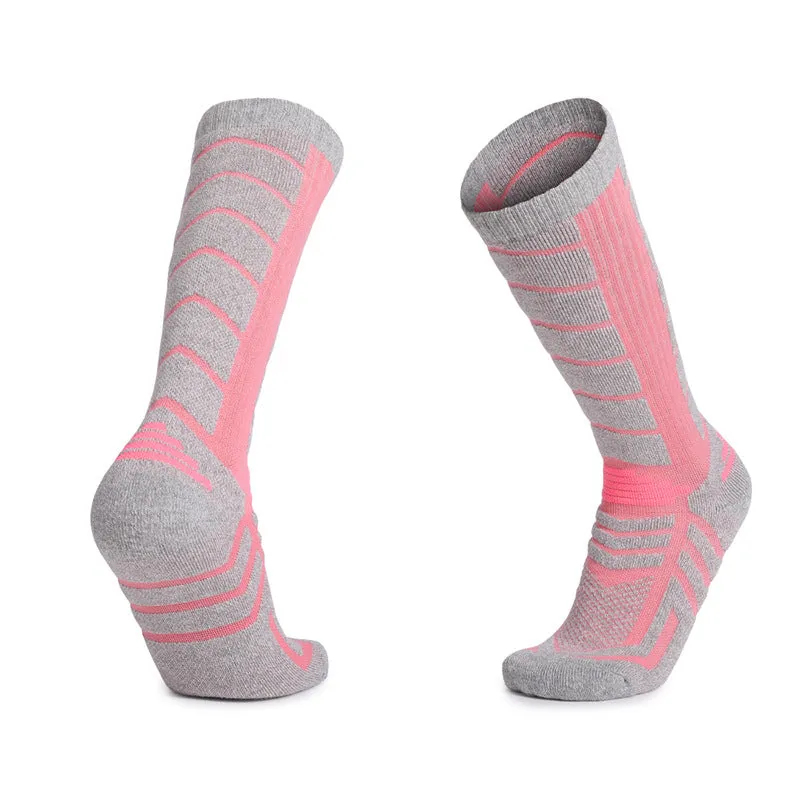 Cashmere socks, merino wool socks, autumn and winter snow socks, high socks, outdoor ski socks, mountaineering sports