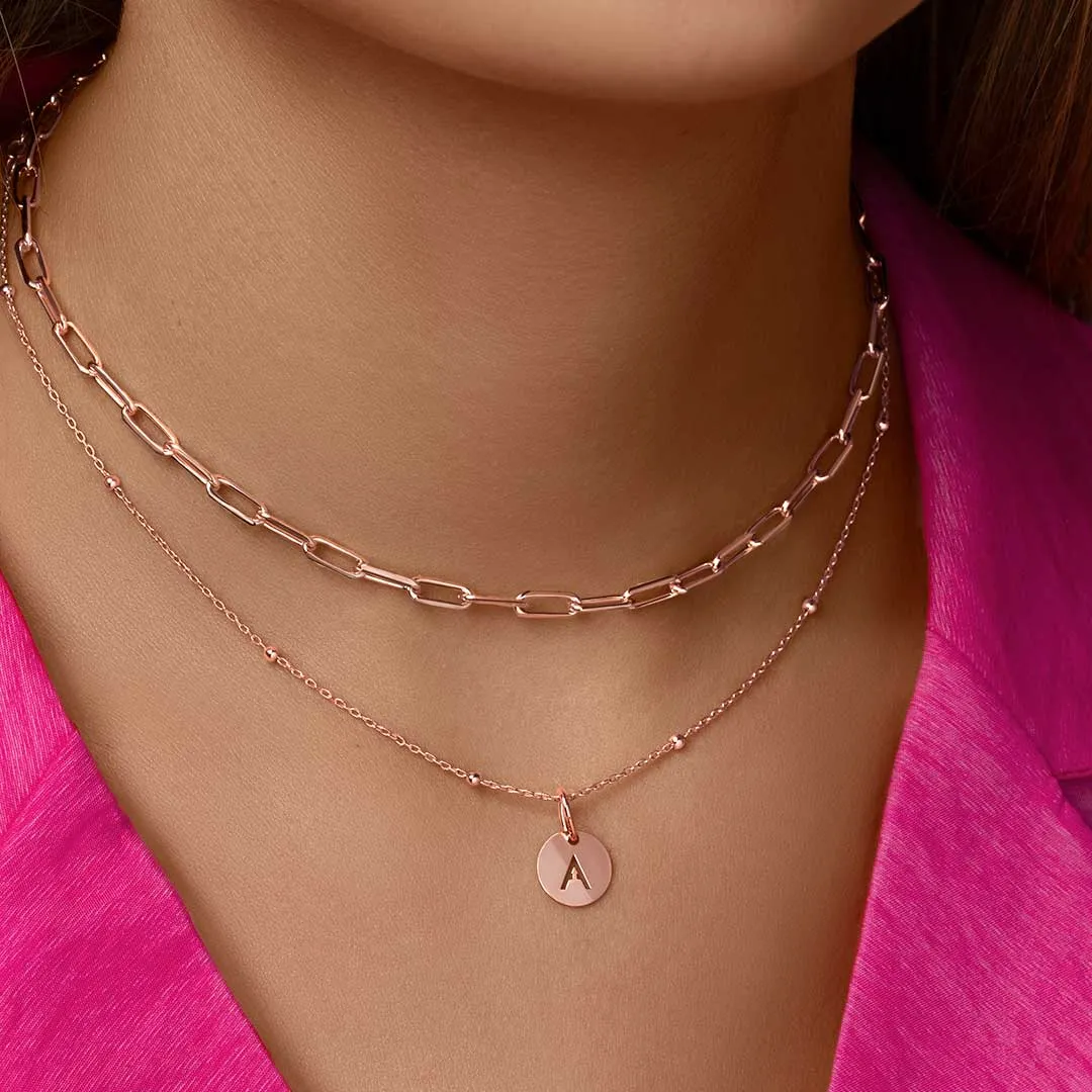 Chic Rose Gold Necklace