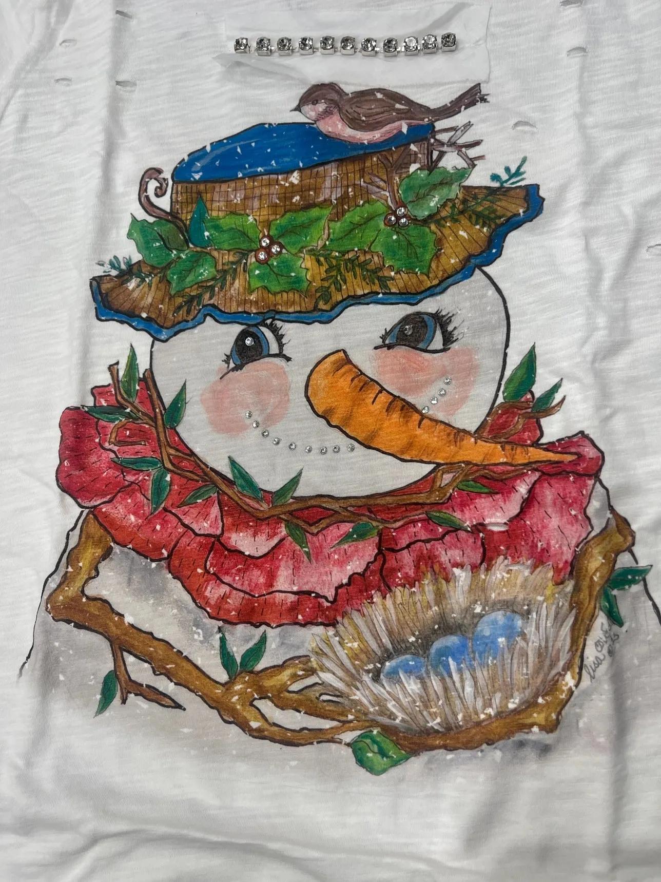 Chic Snowman T-shirt