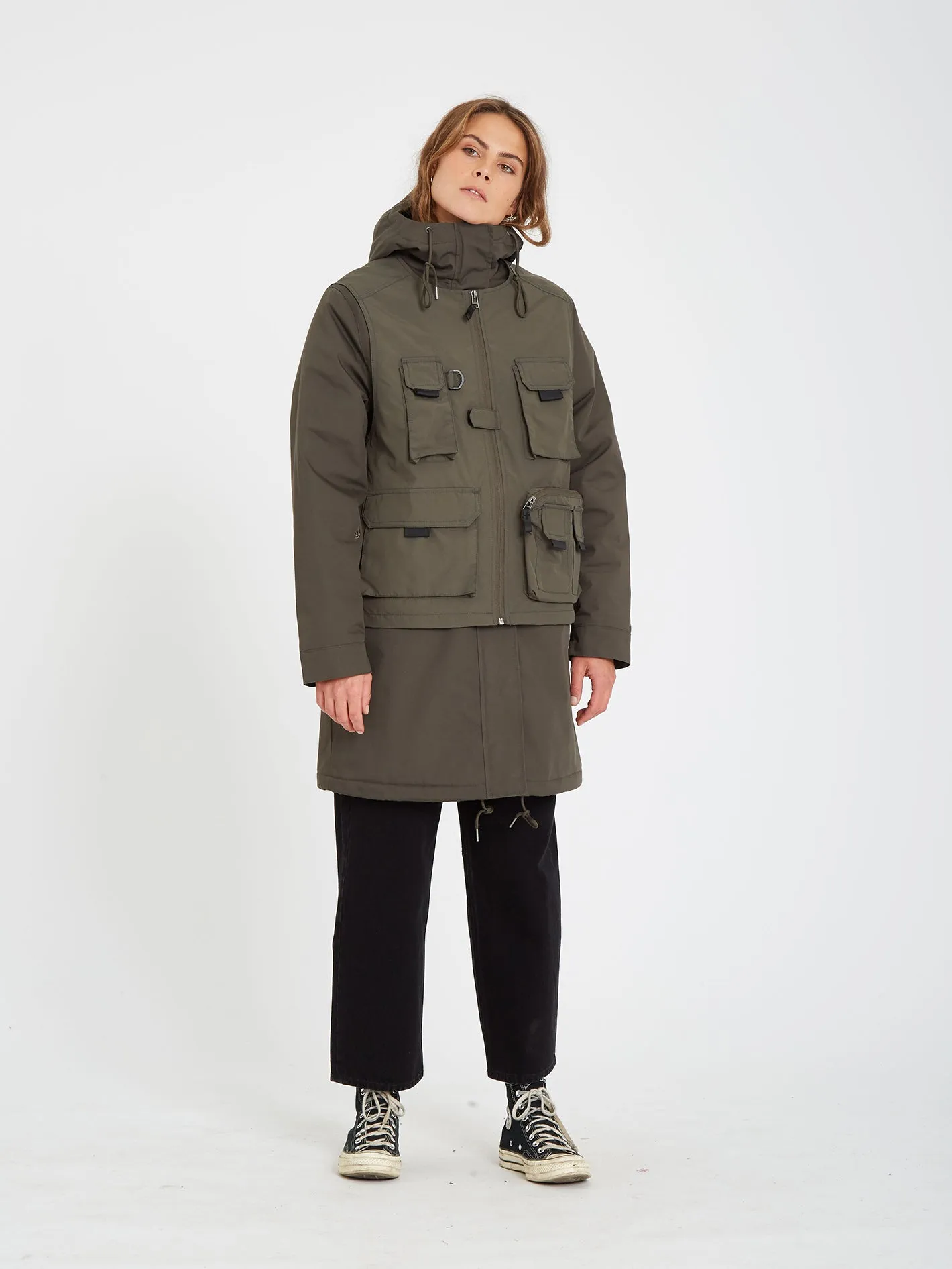 Cimandy 5K 3In1 Parka - ARMY GREEN COMBO