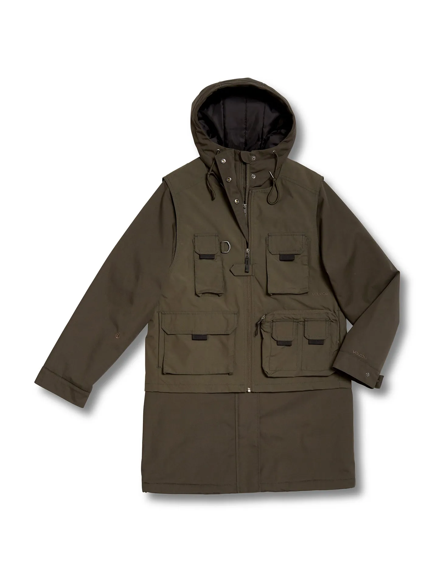 Cimandy 5K 3In1 Parka - ARMY GREEN COMBO