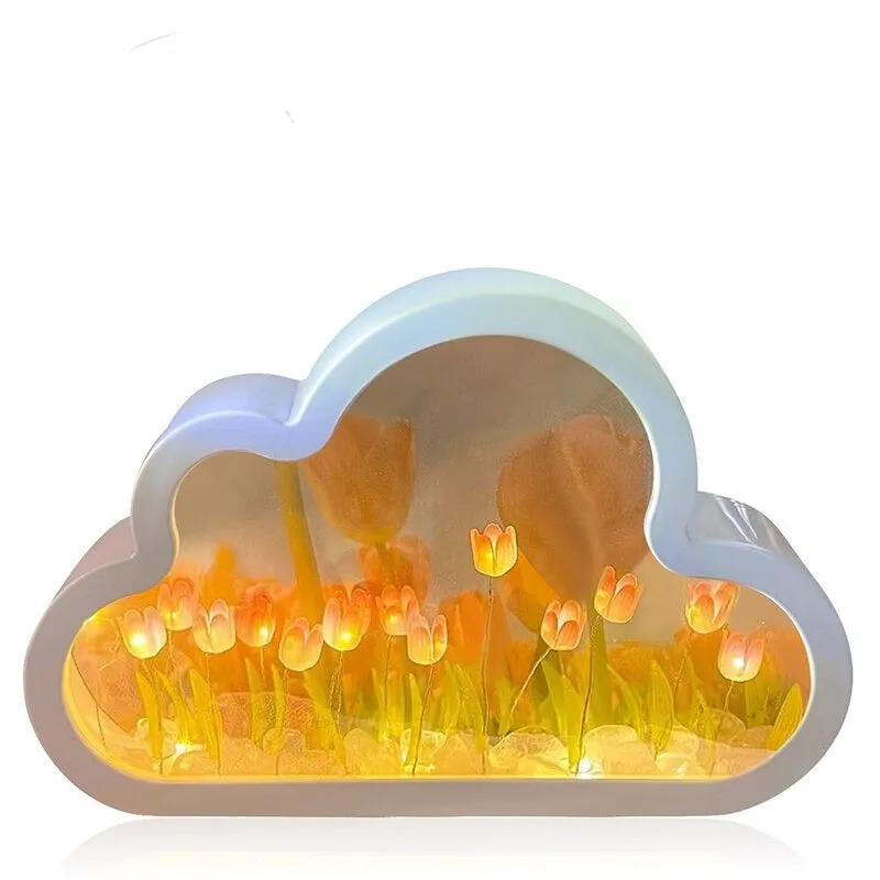 Cloud Tulip LED Night Light