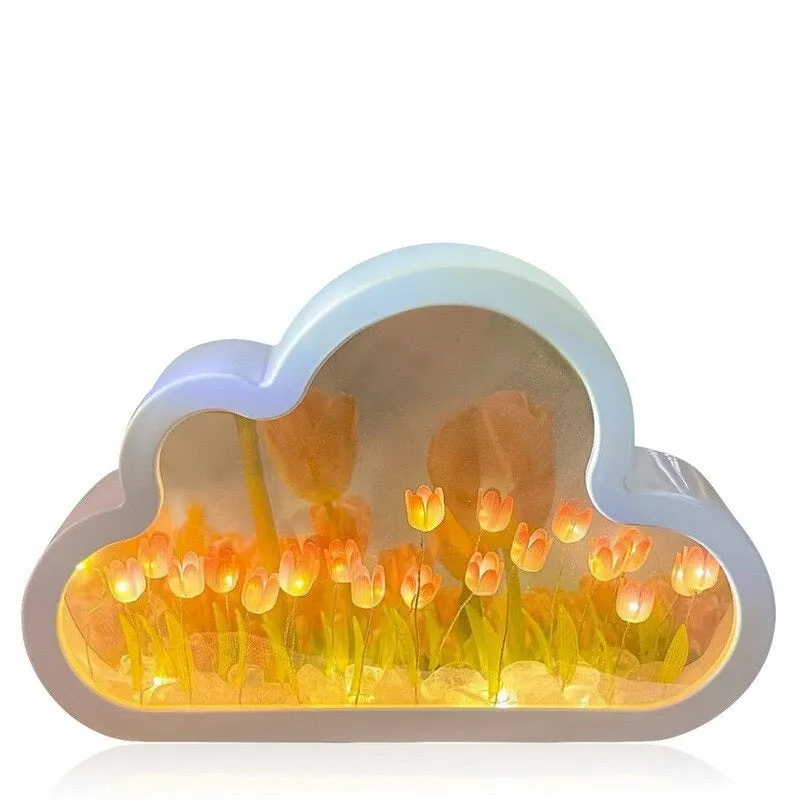 Cloud Tulip LED Night Light