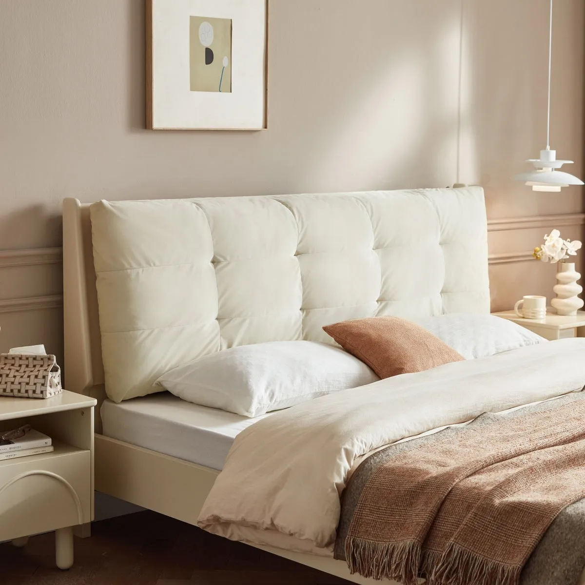 Comfy Master Bed with Mattress Set