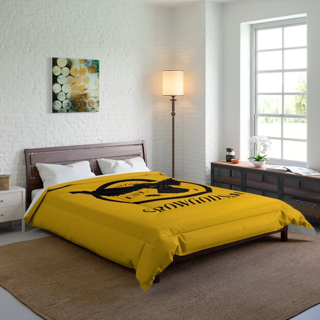 Crowgodshi First Generation Comforter, GOLD LOGO