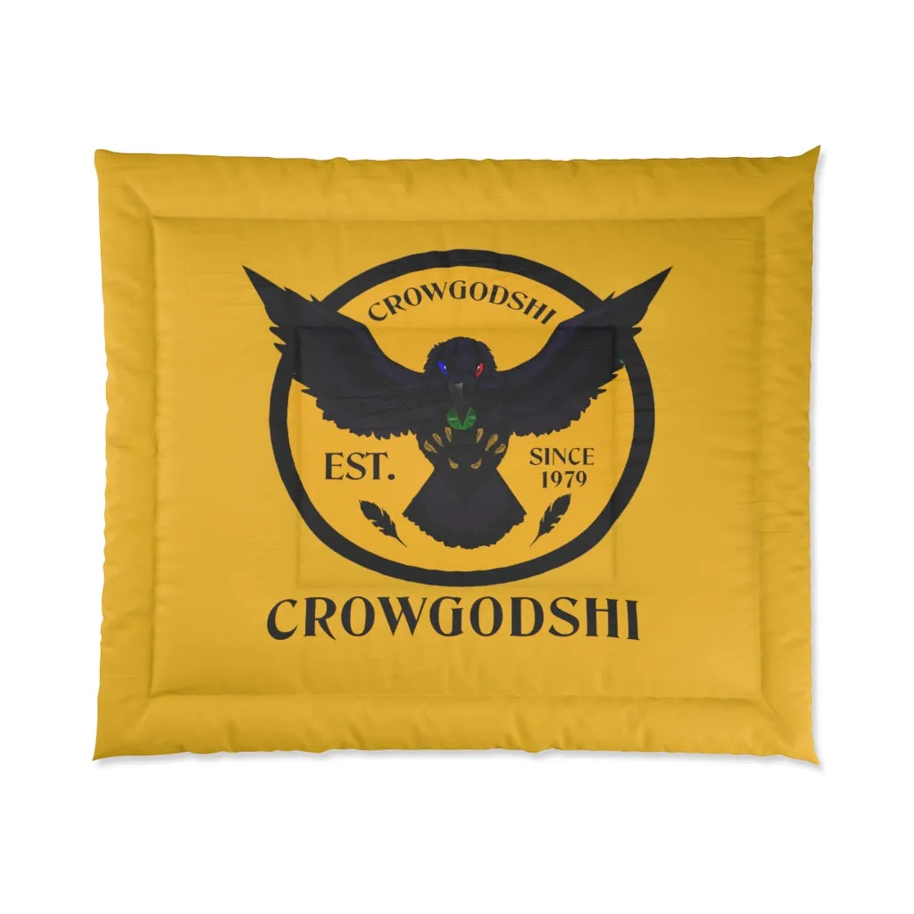 Crowgodshi First Generation Comforter, GOLD LOGO