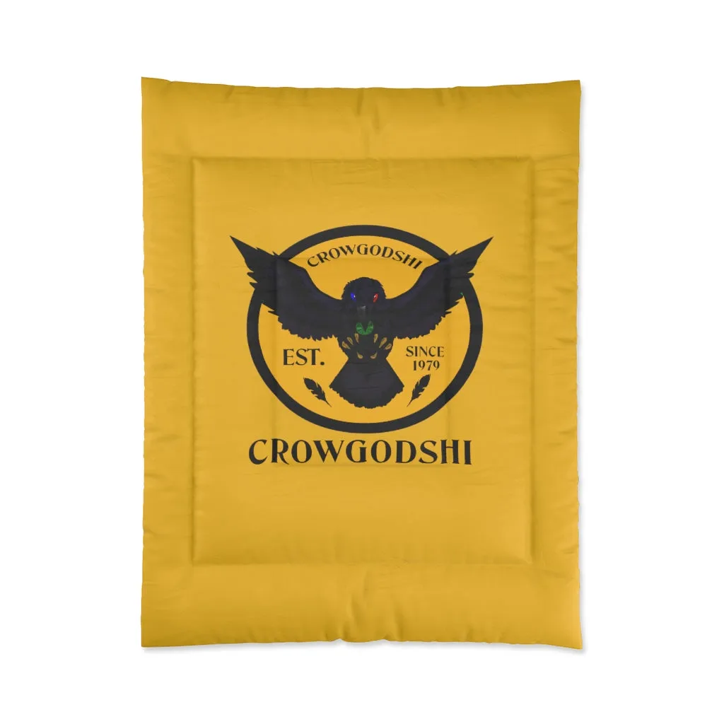 Crowgodshi First Generation Comforter, GOLD LOGO