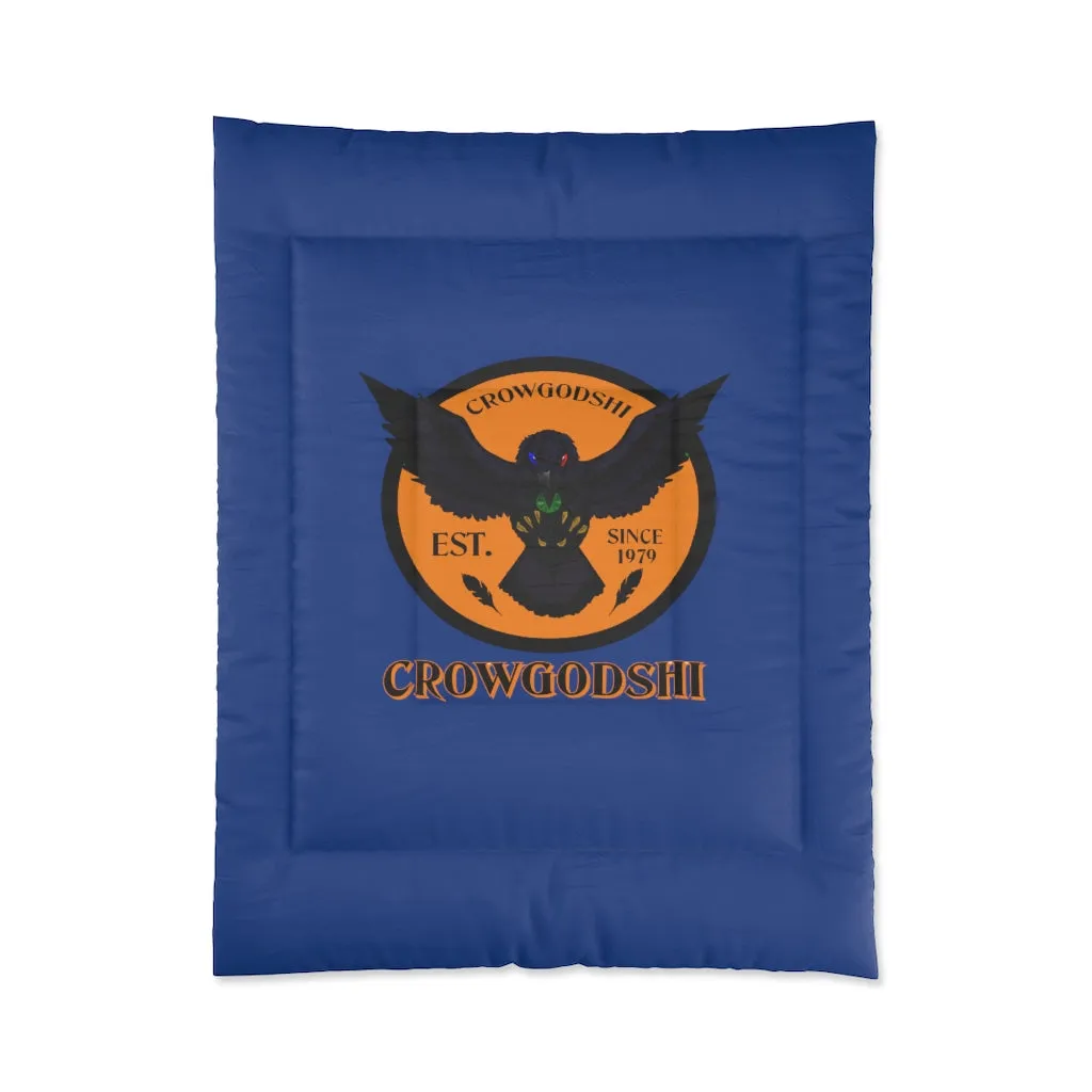 Crowgodshi First Generation Comforter, ORANGE LOGO