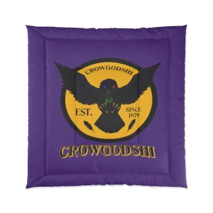 Crowgodshi Purple & Gold ECU Edition Comforter