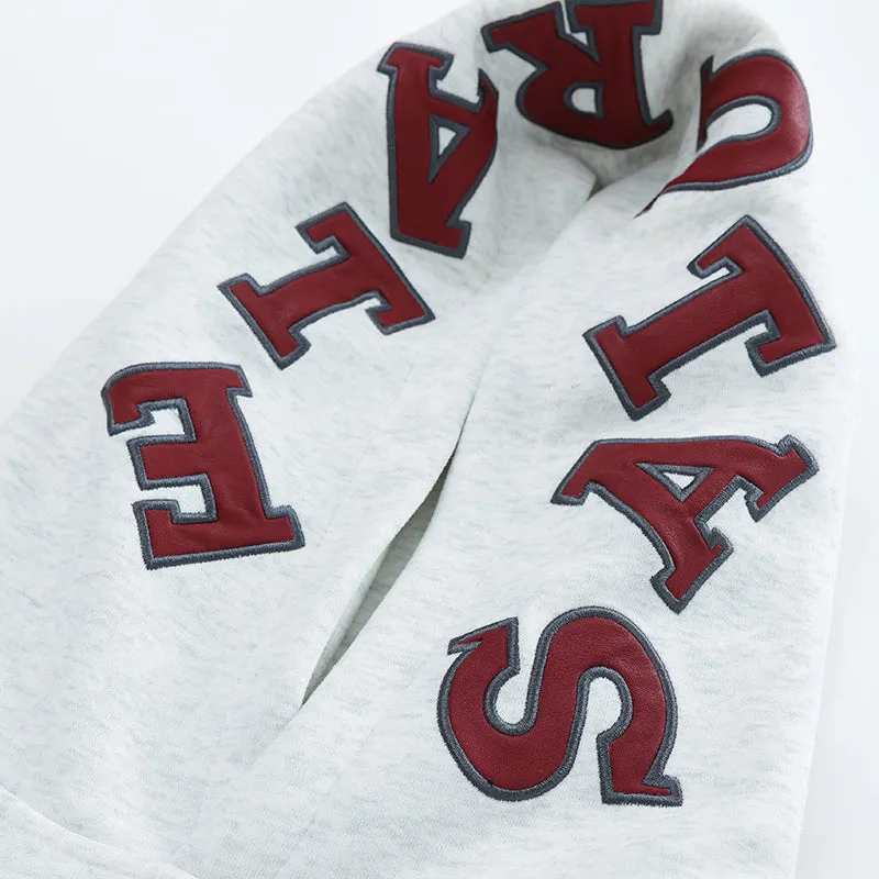 Faire Echo embroidered letter Hoodie