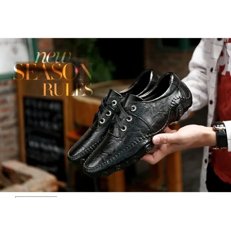 Fashion Causal Genuine Leather Men's Shoes