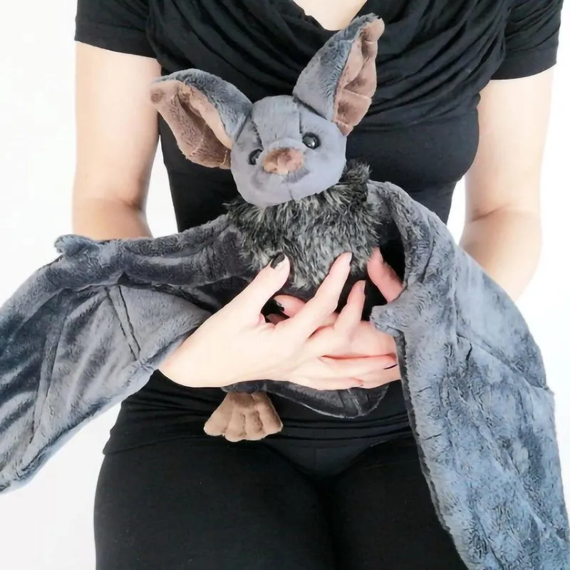 Fluffy Bat Stuffed Plush Toy - Pillow Bat