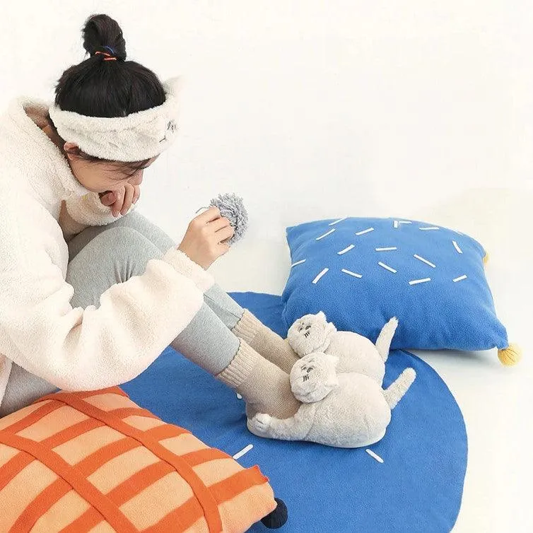 Fluffy Cat Slippers For Adults