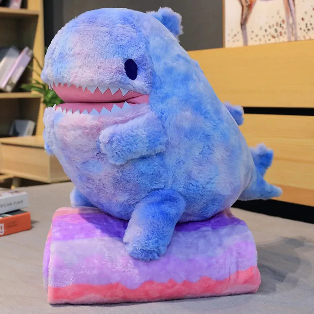 Fuzzy Kawaii Galaxy Dinosaur Rex Stuffed Animals Plushie