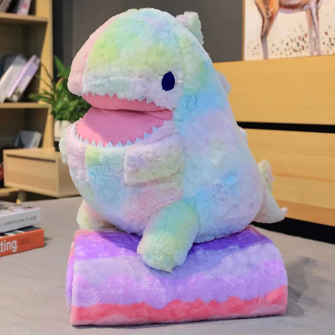 Fuzzy Kawaii Galaxy Dinosaur Rex Stuffed Animals Plushie