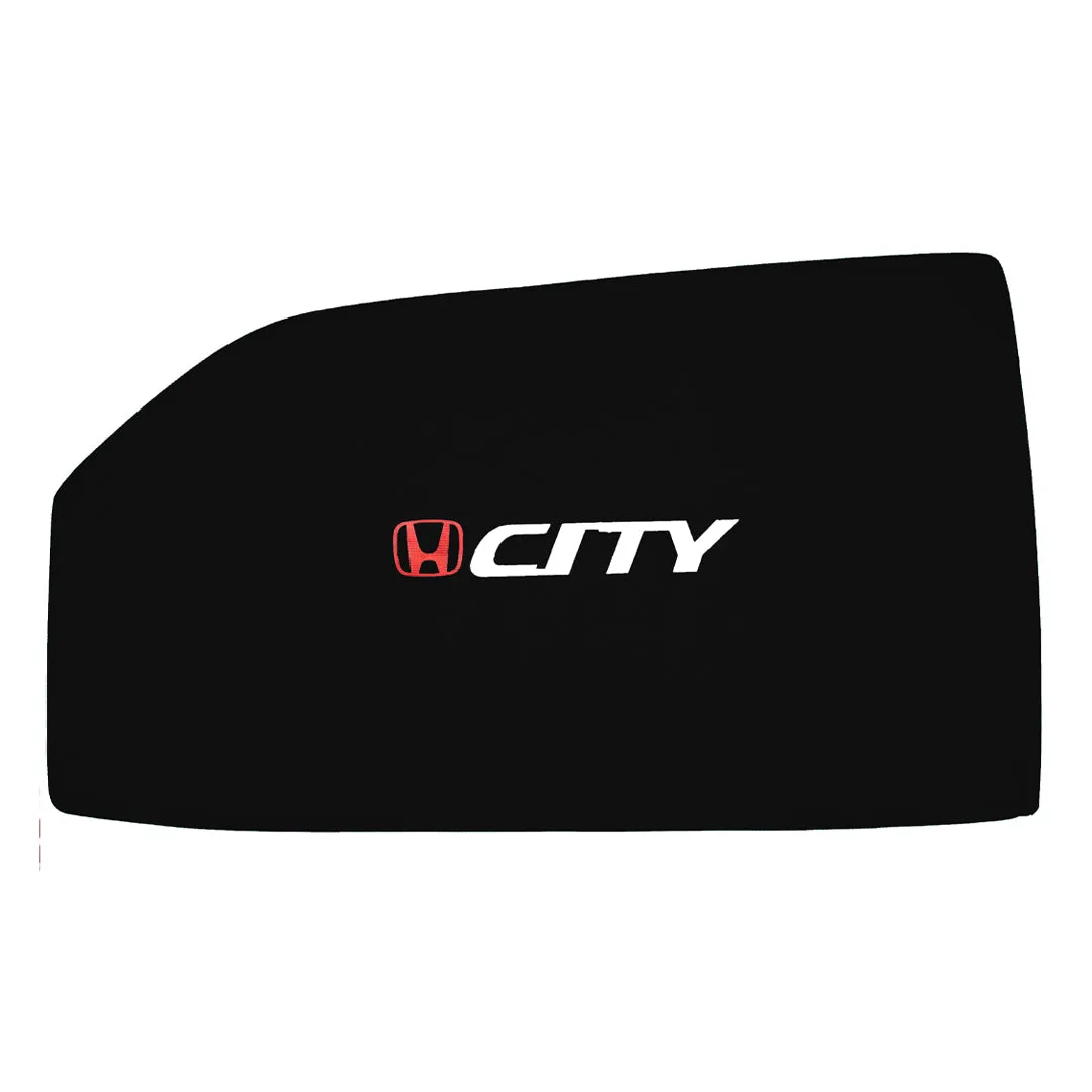 Honda City Side Shades With Logo - Model 2021-2023