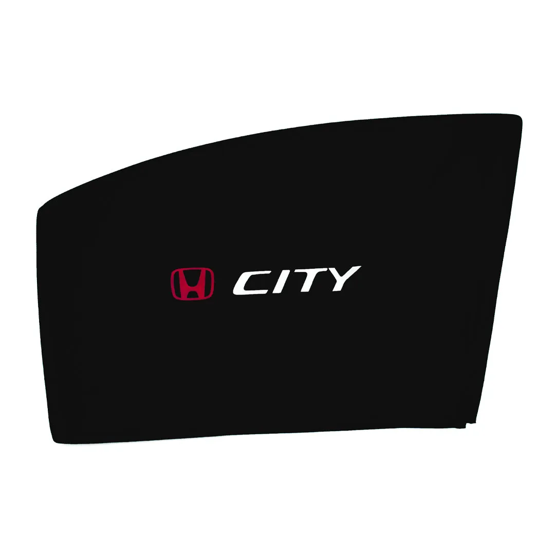 Honda City Side Shades With Logo - Model 2021-2023