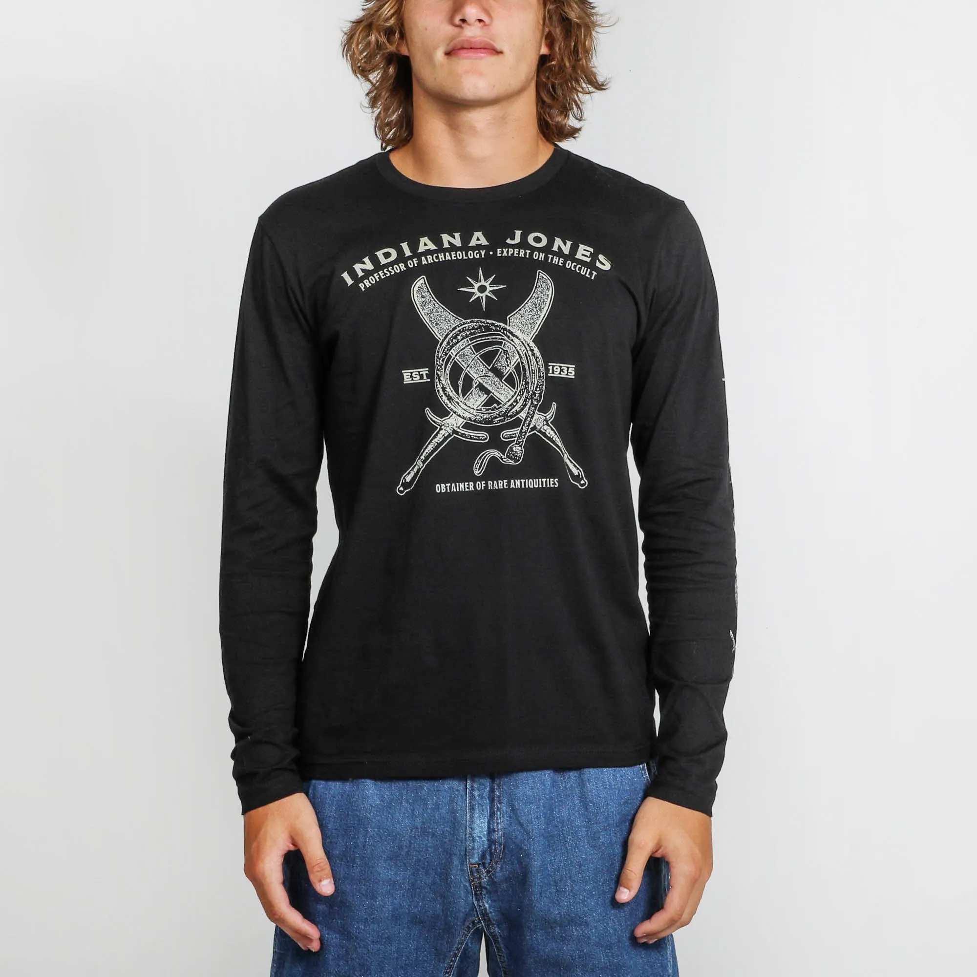 Icons of Adventure Black Long Sleeve