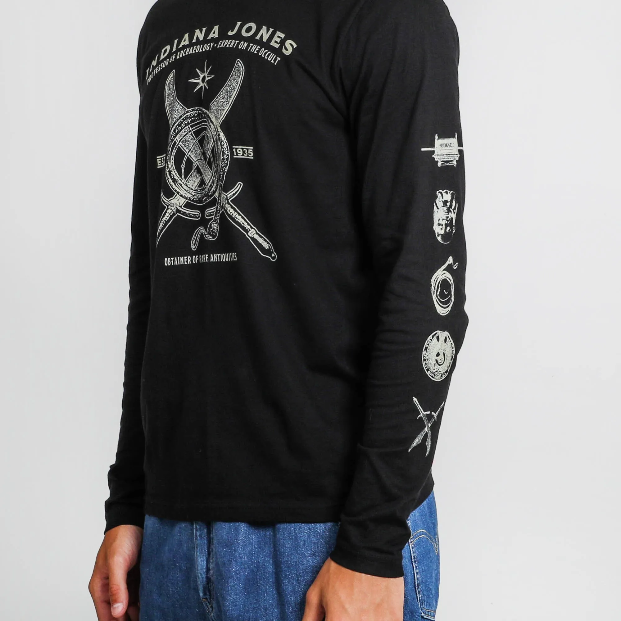 Icons of Adventure Black Long Sleeve