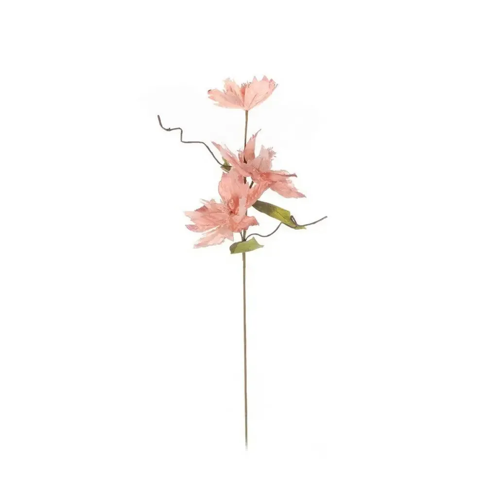 Jingles Pink Floral Stem 100cm