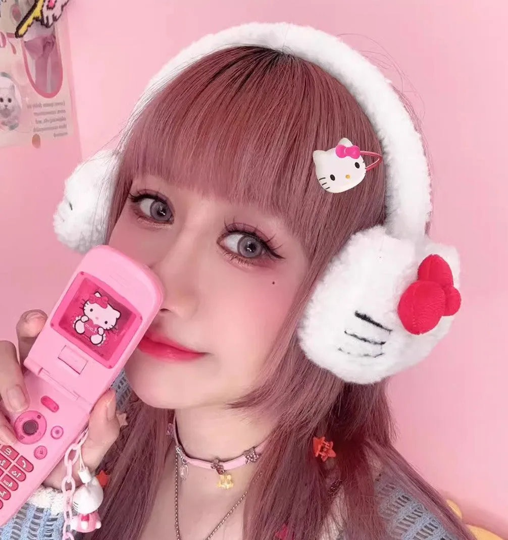 Kawaii Kitty Earmuffs PN6334