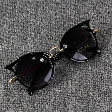 Kids Unisex Cat Eye Design Stylish Sunglasses