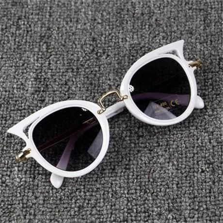 Kids Unisex Cat Eye Design Stylish Sunglasses