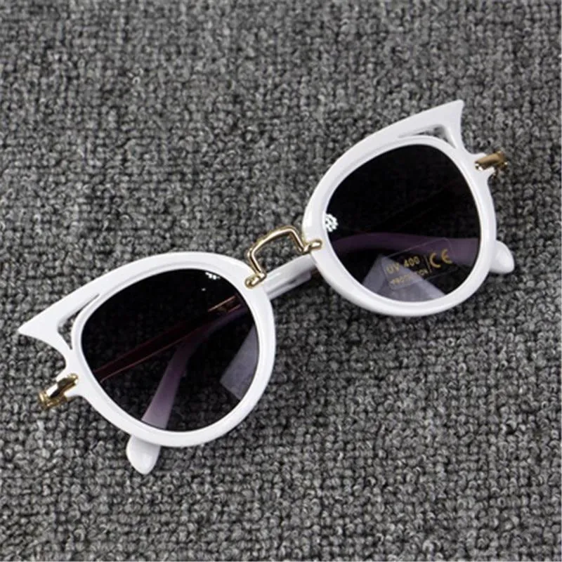 Kids Unisex Cat Eye Design Stylish Sunglasses