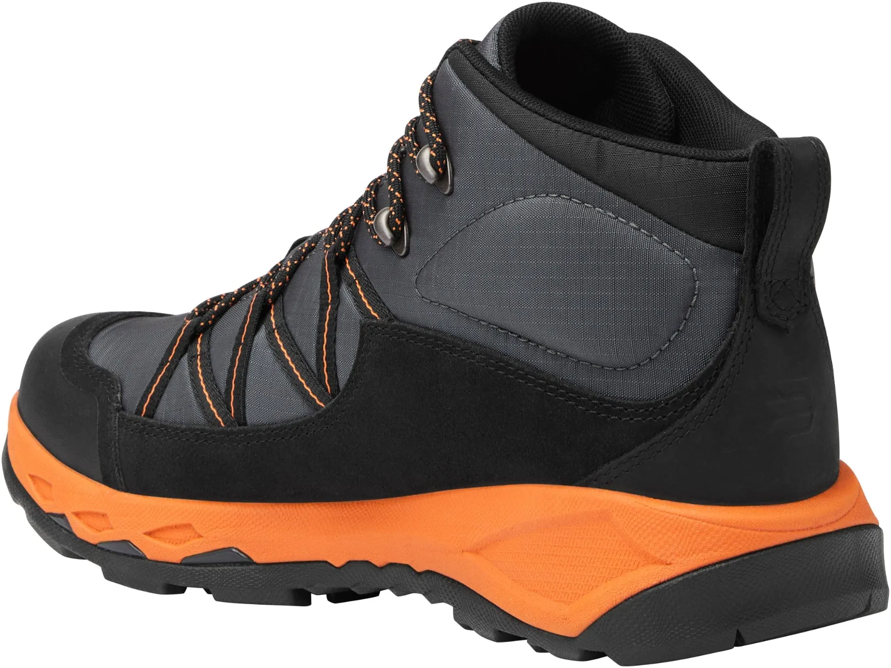 LaCrosse Men's San Juan Mid Gunmetal/Orange GTX Hiking Shoes 535812