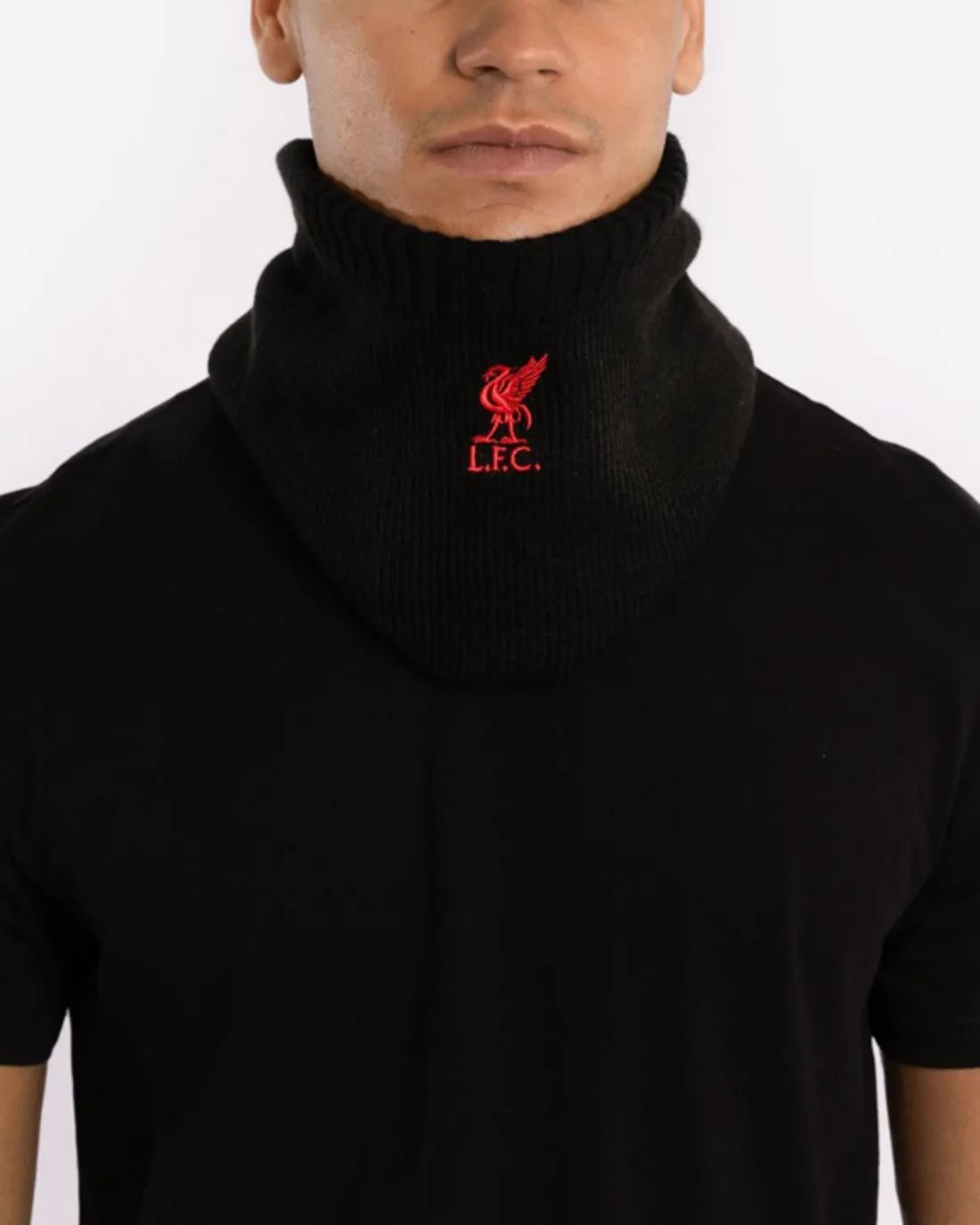 LFC Essentials Knitted Snood BLACK