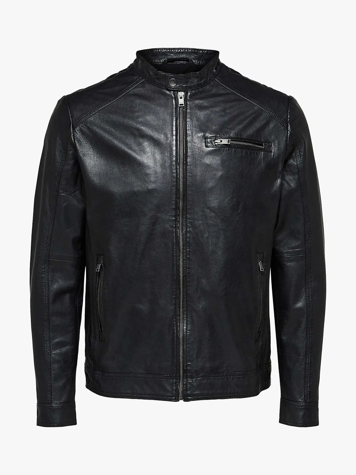 Majestic Black Jacket For Men