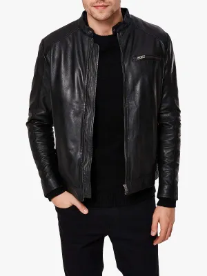 Majestic Black Jacket For Men