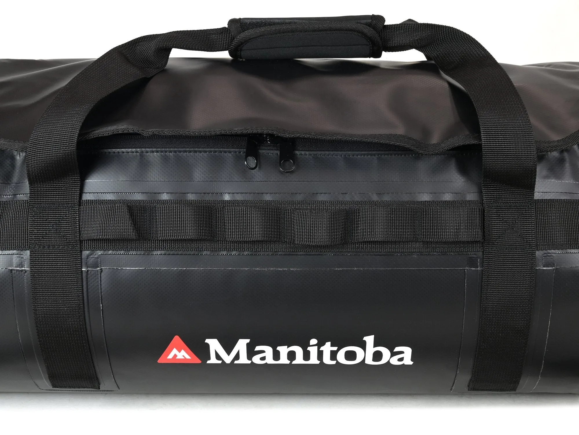 Manitoba 45L Gear Bag - Waterproof Travel Backpack/Duffle Bag | Black