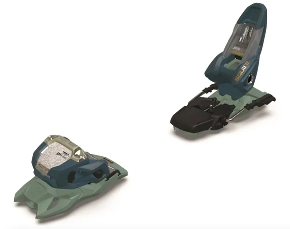 Marker Squire 11 Ski Bindings - Green/Teal  2024