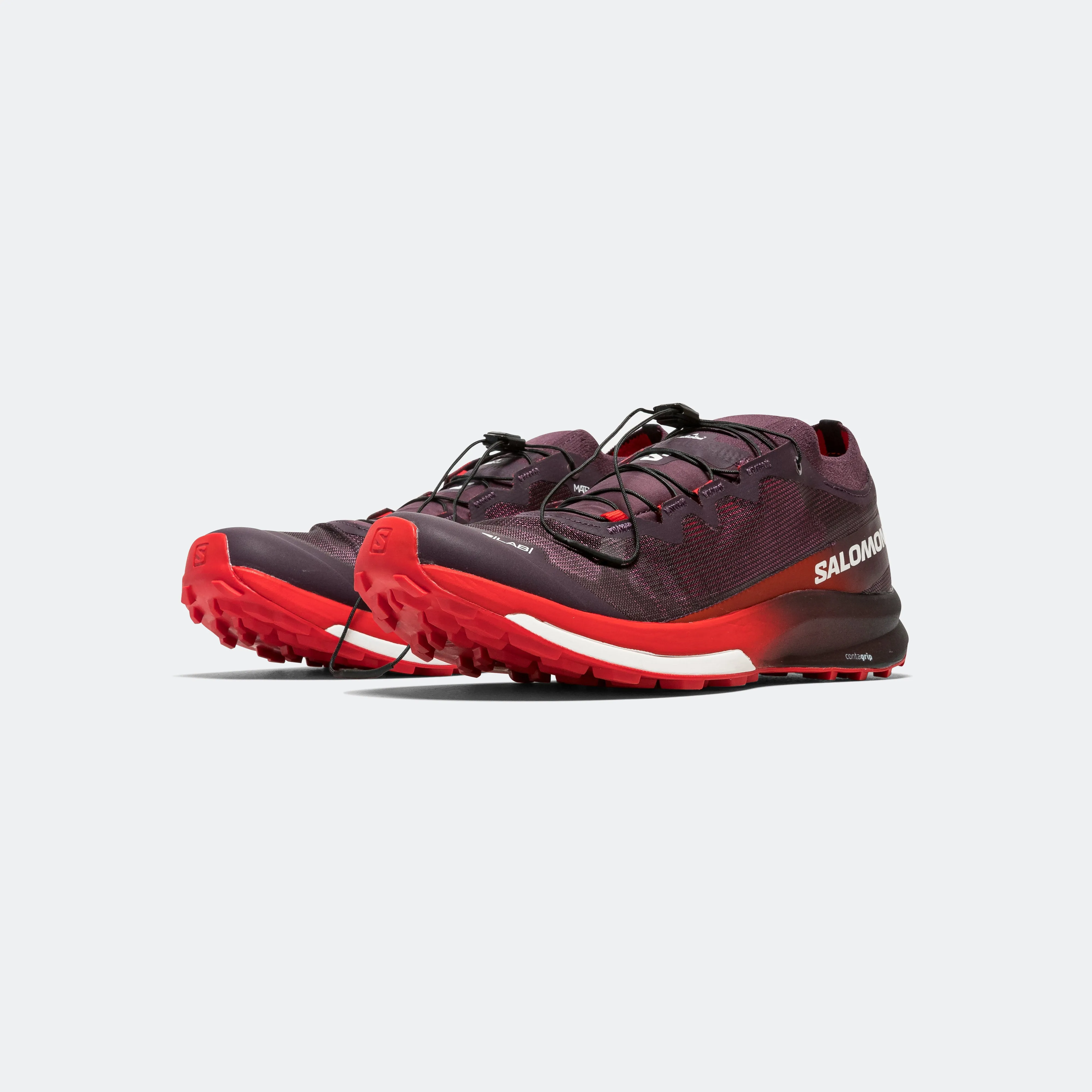 Mens S/Lab Ultra 3 v2 - Plum/Firebird/White