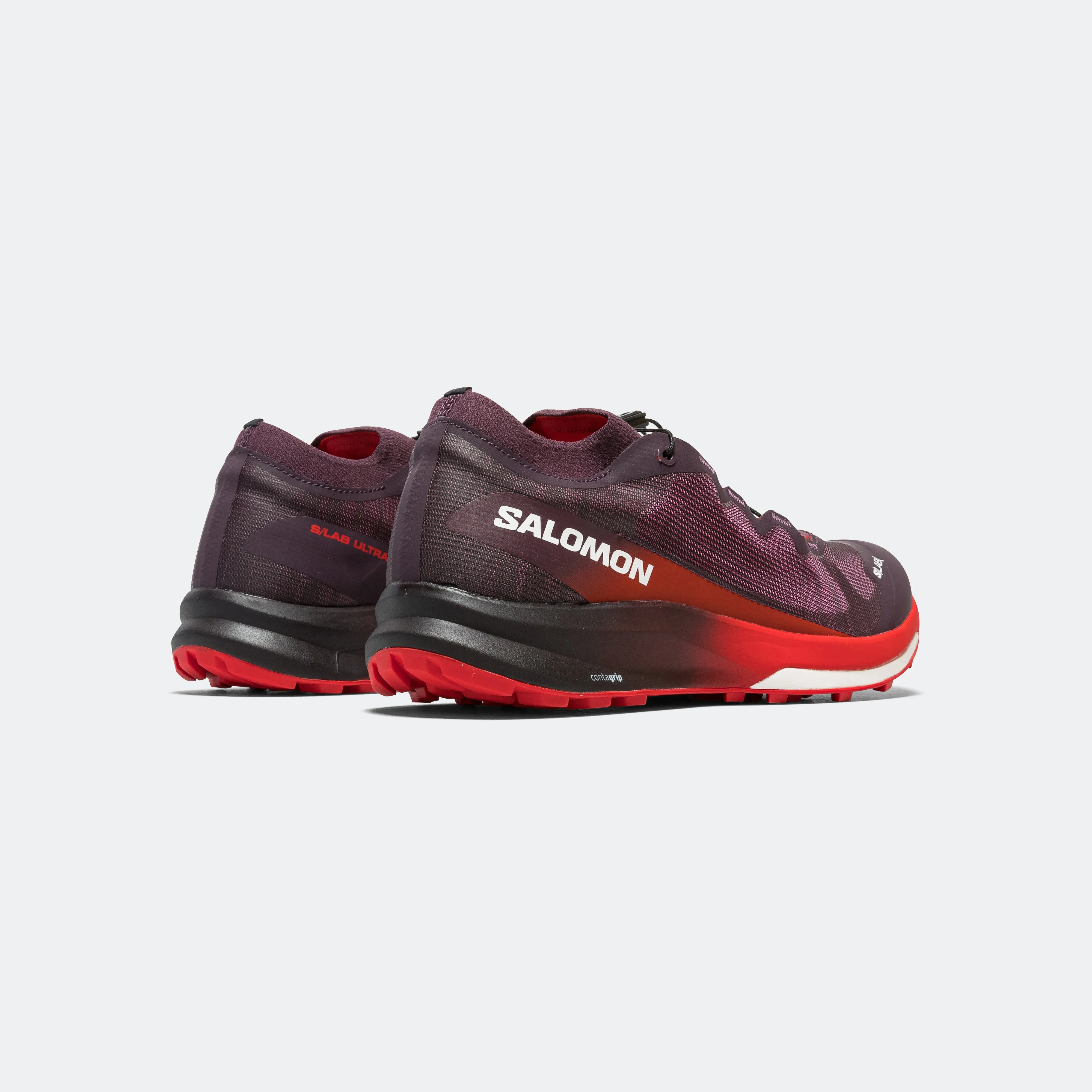 Mens S/Lab Ultra 3 v2 - Plum/Firebird/White